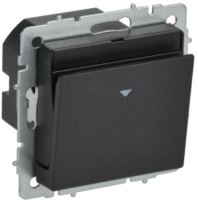 Выключатель карточный IEK Brite BR-V11-0-10-K02 черный