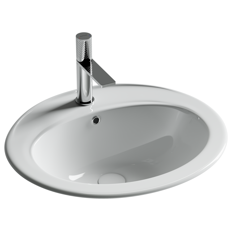 Раковина Ceramica Nova Sun CN6079 белый, 56.5x49.5