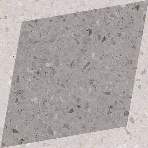 Декор Wow Drops 108805 Natural Rhombus Decor Grey 18.5x18.5