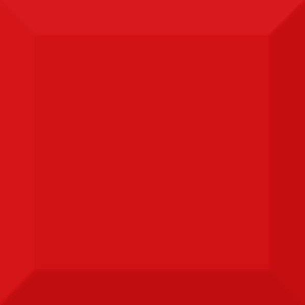 Керамическая плитка Absolut Keramika Aroma Fosker Biselado Brillo Rojo 10x10