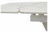 Стол Woodville Alarti 493185 gloss statuario white sintered stone/white 120(180)x80x76 фото 3