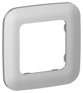 Рамка 1-постовая IEK Flite FI-M12-31-20-K47 алюминий