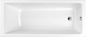 Акриловая ванна WHITECROSS Wave 160x70 см, с каркасом в комлпекте