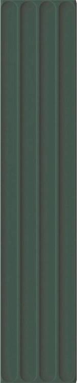 Керамическая плитка Dna Tiles Plinto In Green Matt 10.7x54.2
