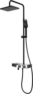 Душевая стойка Wasserkraft Thermo A11401 черная матовая