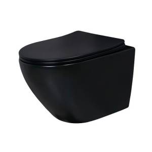 Унитаз подвесной Gid Convexo 62226Y Bm2198 черный матовый