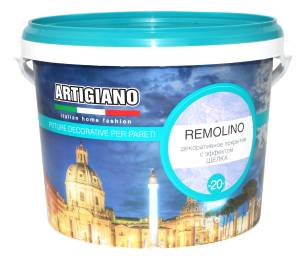 Краска с эффектом мокрого шелка Artigiano Remolino 2.5 л