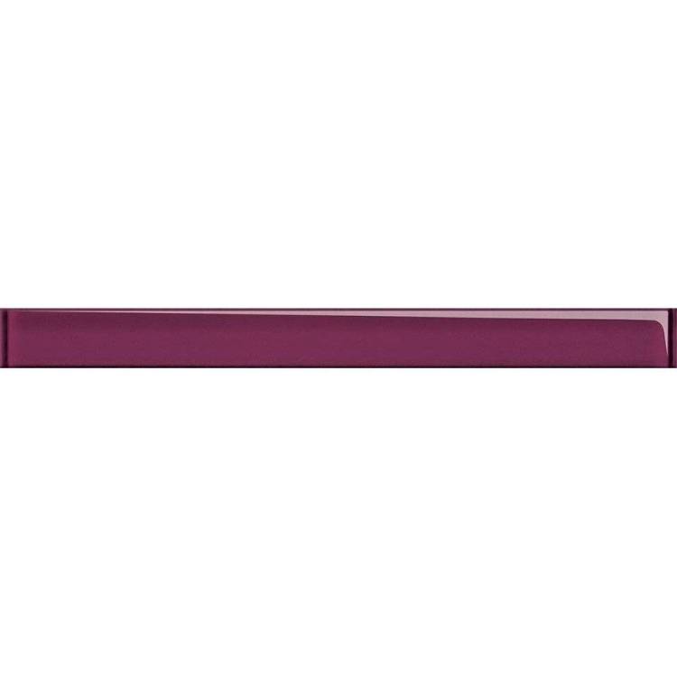 Вставка Cersanit Universal Glass UG1H221 Стеклянный Пурпурный 4x45