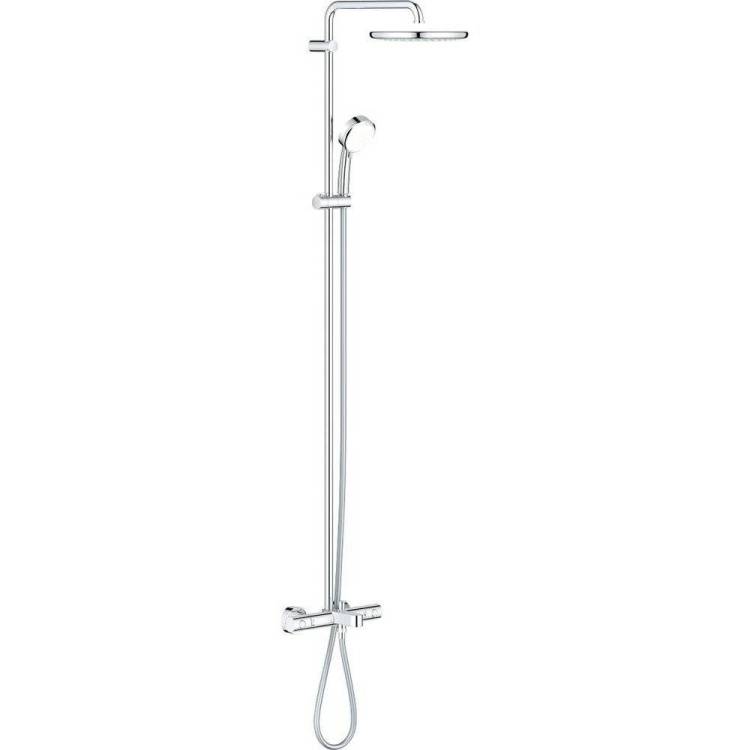 Душевая стойка Grohe Tempesta Cosmopolitan System 250 26672000 с термостатом