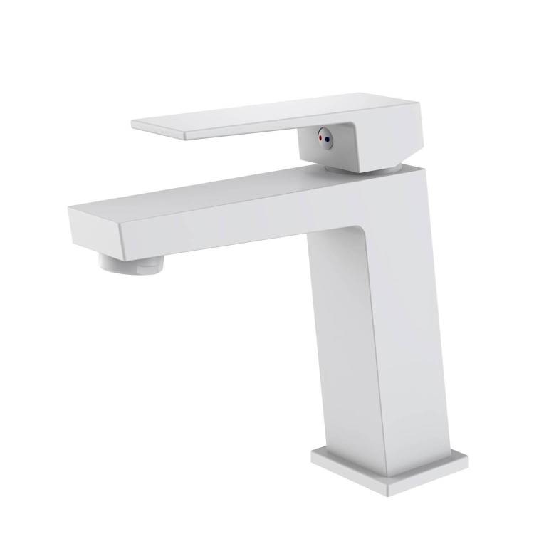 Смеситель для раковины Rush Thira TR3635-12White белый матовый