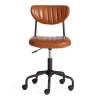 Кресло компьютерное Tetchair Slim 20198 коричневый, искуственная кожа фото 5