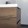 Тумба с раковиной Comforty Селенга-80 00-00021875 дуб темно-коричневый фото 7