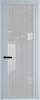 Межкомнатная дверь Profil Doors 2 AGP цвет профиля Серебро, стекло безопасное 6 мм страйп 600x2000