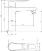 Смеситель для раковины ESKO New York NY 26 фото 3
