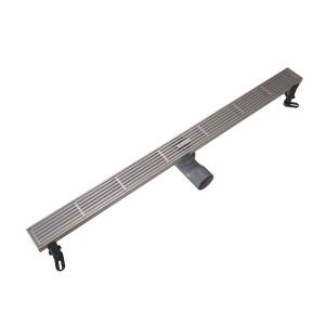 Душевой трап Knotlor Шторм SDRW0800LBS матовая сталь, 80 см