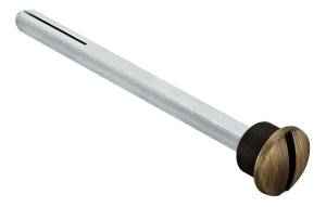 Квадрат Morelli LUX-SPINDLE-WC 110 CAFFE кофе, с кнопкой