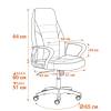 Кресло компьютерное Tetchair Inter (24) 24614 черный/серый фото 14
