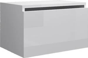 Тумба Armadi Art Flat Valessi Uno-S 60 белый глянец
