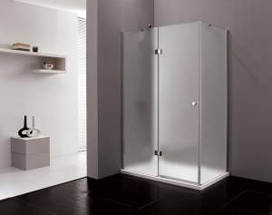 Душевой уголок Cezares VERONA-W-AH-1-120/100-P-Cr-L профиль хром, стекло матовое, 120x100x195