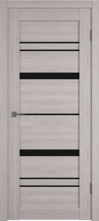 Межкомнатная дверь Владимирская Фабрика Дверей Atum Pro 25 Stone Oak стекло Black Gloss 700x2000