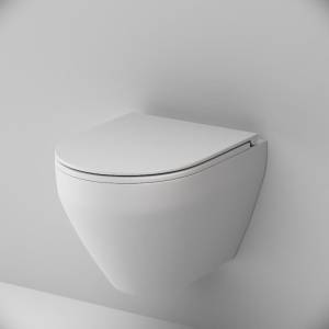 Унитаз подвесной AM.PM Spirit V2.0 C701700MWSC FlashClean с сиденьем микролифт, белый матовый