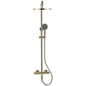 Душевая система Bronze de Luxe Scandi 11060BR с термостатом, бронза