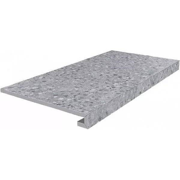 Ступень Kerama Marazzi Терраццо SG632620R\GCF Клееная Серый 33x60