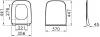 Комплект Унитаз подвесной VitrA Integra Square 7082B003-7209 + Крышка-сиденье VitrA Integra Square 191-003-009 фото 3
