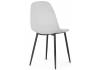 Стул Woodville Lilu 15119 light grey / black фото 4