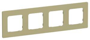 Рамка 4-постовая IEK Flite FI-M42-32-20-K26 оливковый