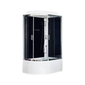 Душевая кабина Royal Bath BK RB8120BK5-BT-CH-R с высоким поддоном, с сиденьем