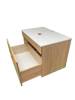 Тумба с раковиной Sintesi STL.W7817_00004134597 подвесная, бежевый, белый, слоновая кость фото 16