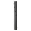 Полотенцесушитель электрический Point Пиано PN19722BC 150x1200, черный, хром фото 2