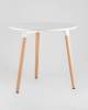 Стол Stool Group Eames DST Z-210 V.2 белый 80x80x74 фото 3