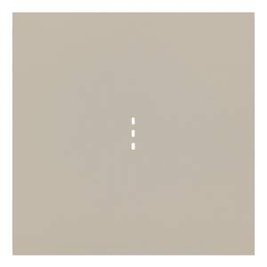 Клавиша одноклавишного выключателя с подсветкой Rikett 35602 LT латте