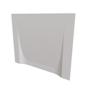 Боковая панель Radomir Николь 2-31-0-1-0-239 левая, с креплением, 150x70