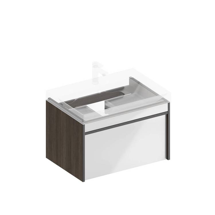 Тумба под раковину Kerama Marazzi Modula MOD.70.1+1\AR арабика, 70 см