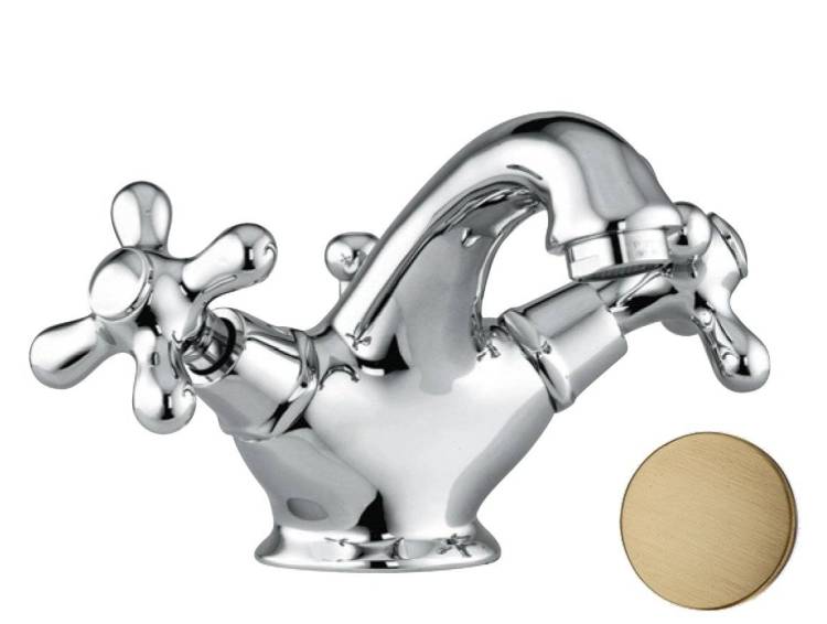 Смеситель для раковины Fiore Margot 26ZZ0622 бронза