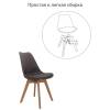 Комплект из 2-х стульев Bradex Home Eames Bon FR 0216P латте фото 7