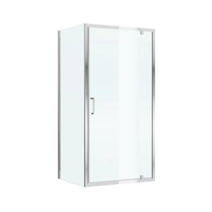Душевой уголок Cezares MOLVENO-AH-1-90/80-C-Cr-IV профиль хром, стекло прозрачное, 90x80x195