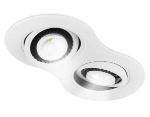 Встраиваемый светодиодный светильник Ambrella light Techno Spot S505/2 W