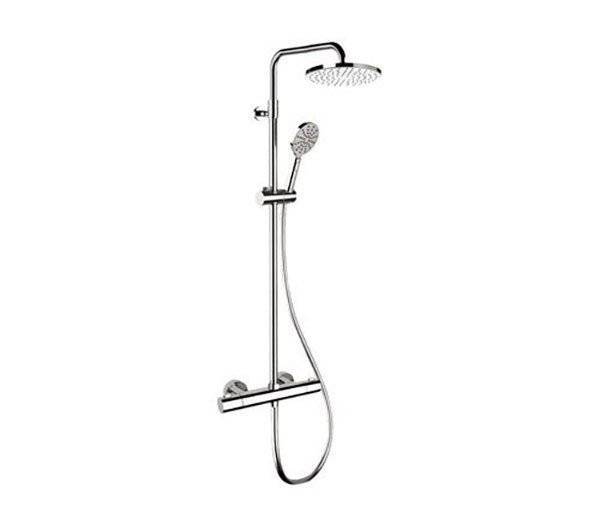 Душевая система Remer Elegance EQ32A8MPMD20 хром, с термостатом