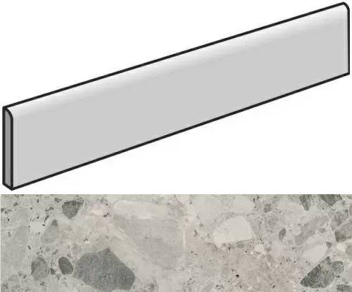 Плинтус Italon Continuum 610130005315 Stone Grey Battiscopa 7.2x80