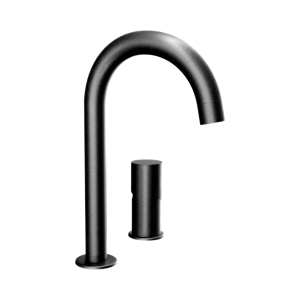 Смеситель для раковины Remer Edge EG557CFP черный брашированный хром