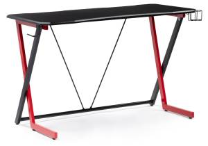 Стол компьютерный Woodville Kolman 11972 black/red