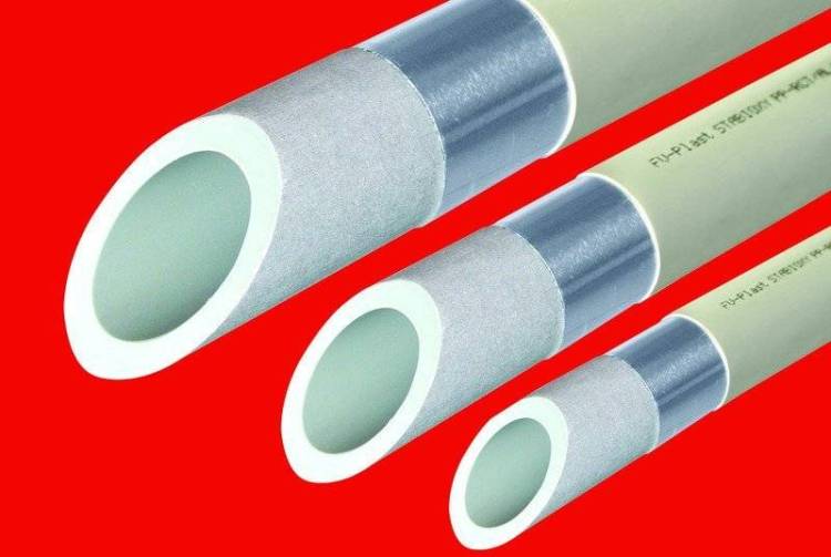 Труба полипропиленовая (PP-RCT) FV-Plast Stabioxy 25х2.8 (1 метр) с алюминиевым слоем без перфорации, 106425