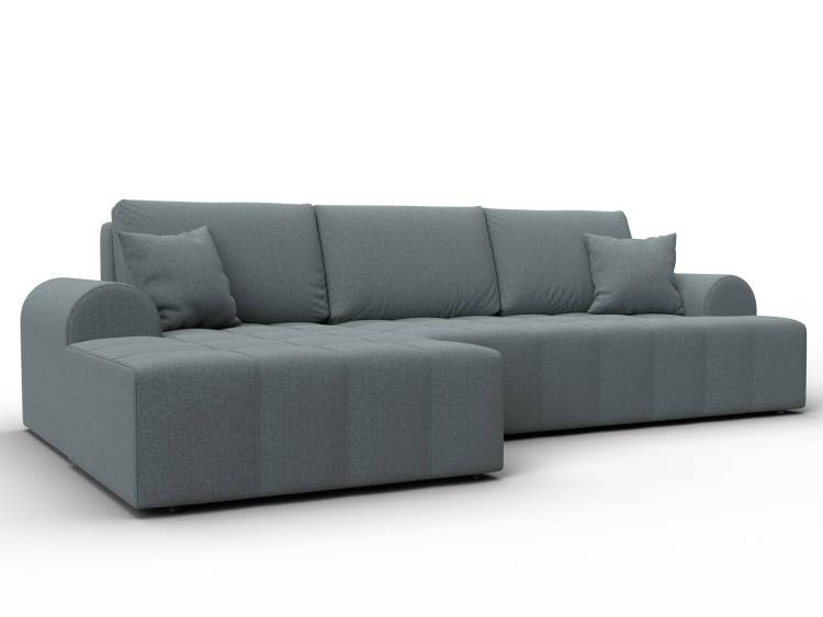 Диван угловой Лига Диванов Лига-080 134742L Серый