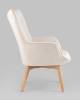 Кресло Stool Group Манго MANCO teddy white белый фото 4