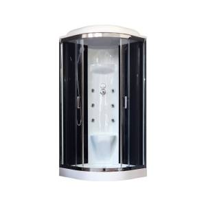 Душевая кабина Royal Bath RB 100HK7-BT-CH с низким поддоном, с сиденьем