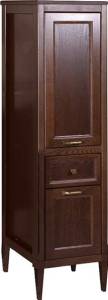 Шкаф-пенал ASB-Woodline Гранда 40 R, антикварный орех
